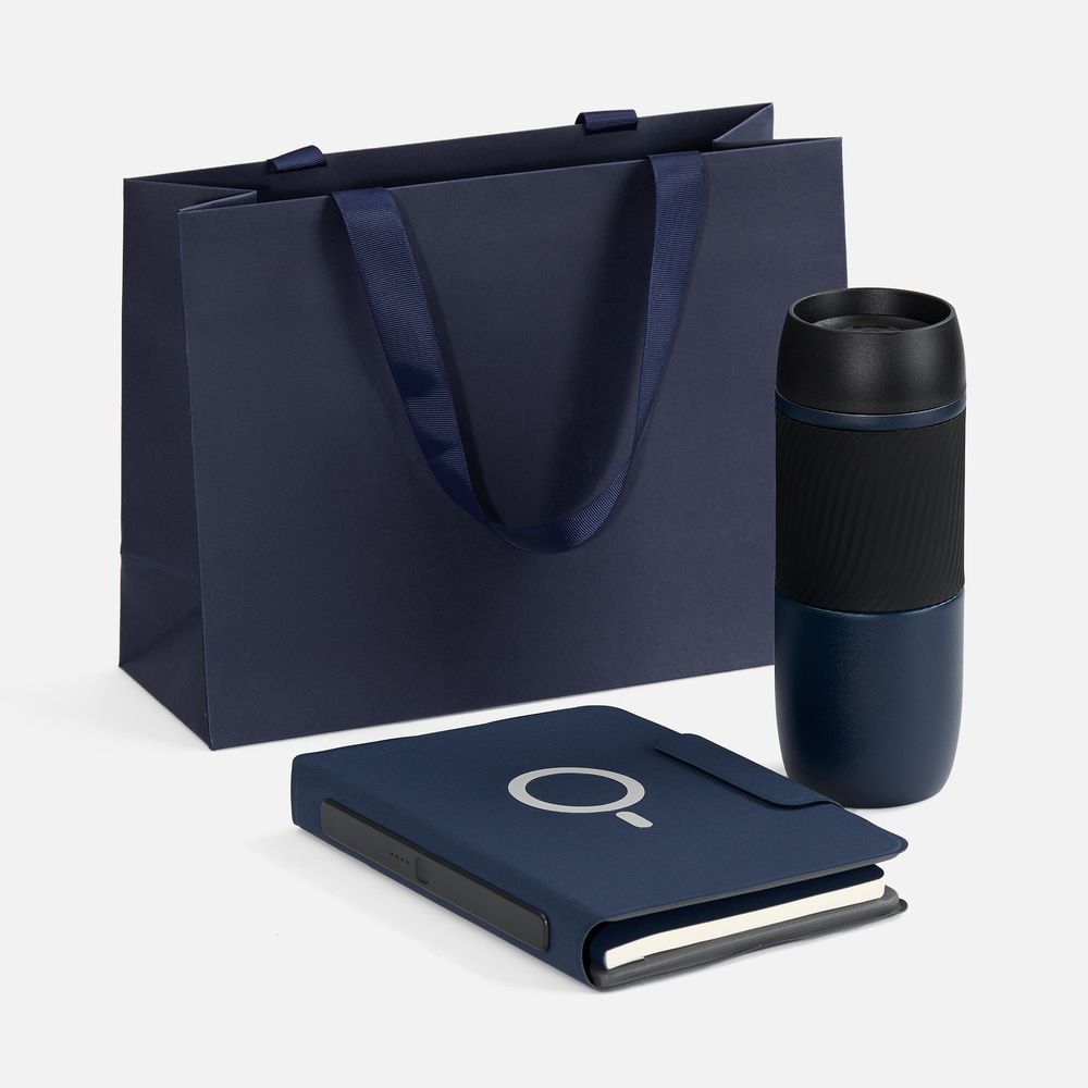 Набор Oiro Pack, синий с логотипом