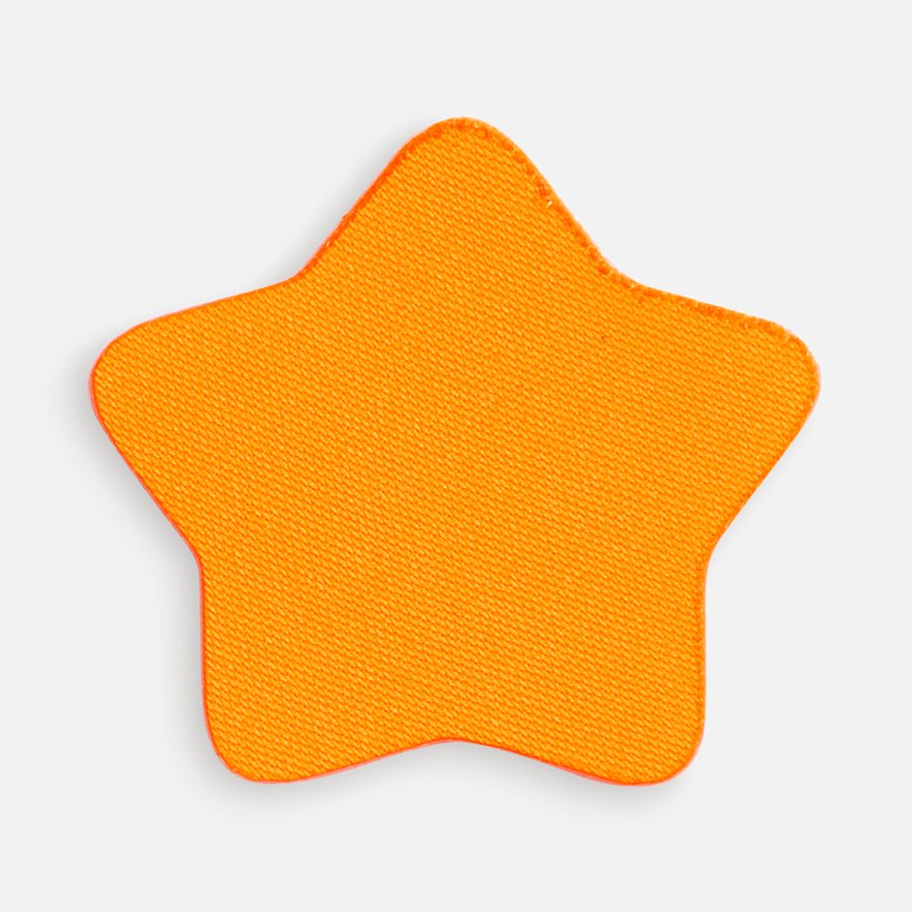 Наклейка тканевая Lunga Bial, M, оранжевый неон с логотипом