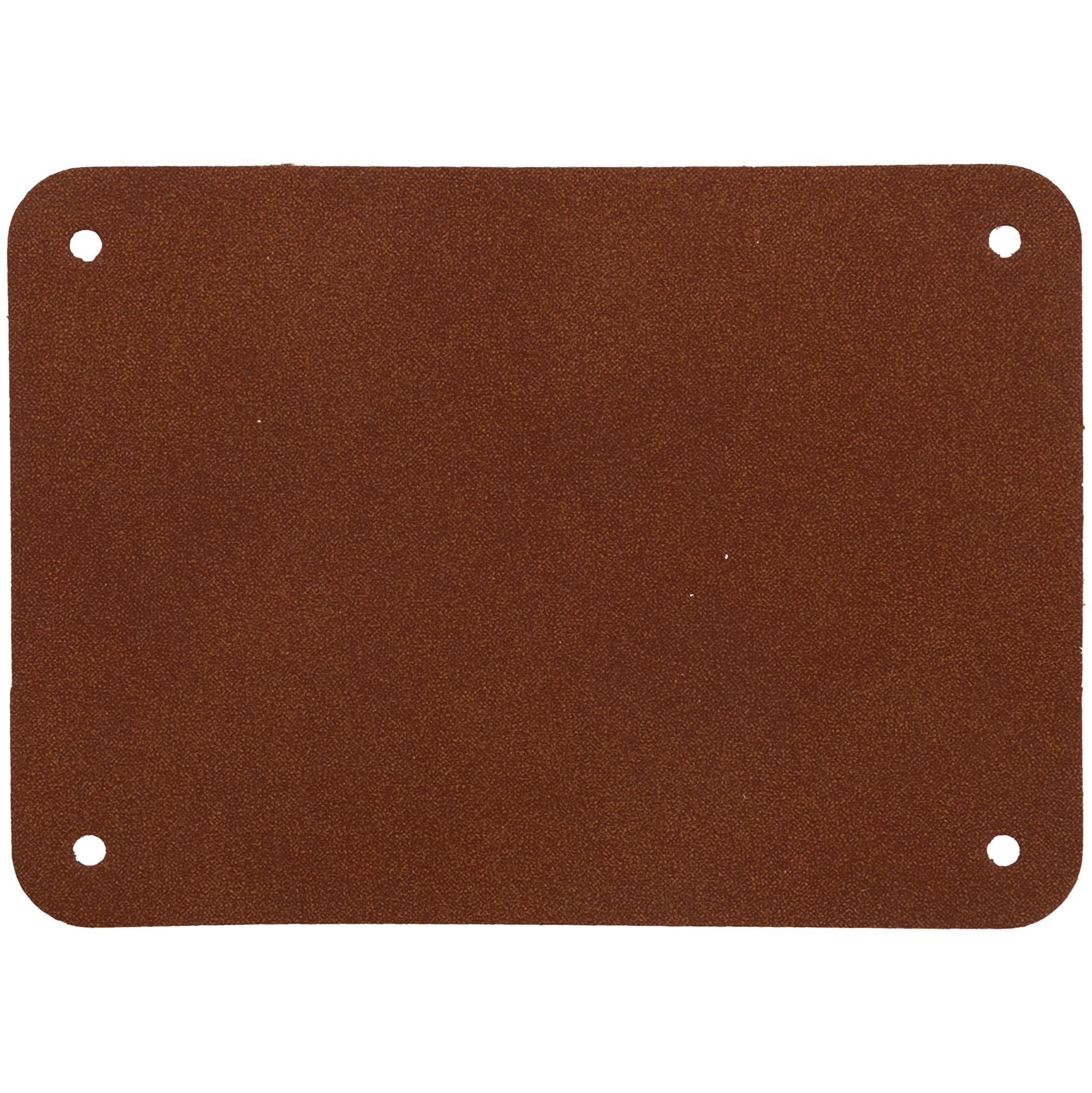 Лейбл Etha Nubuсk, XL, коричневый (умбра) с логотипом