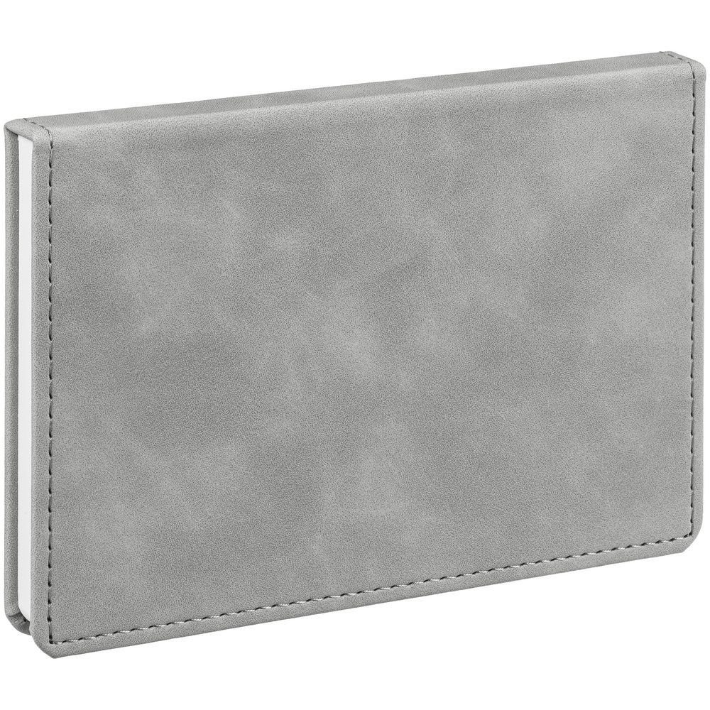 Еженедельник Urban, недатированный, серый с логотипом