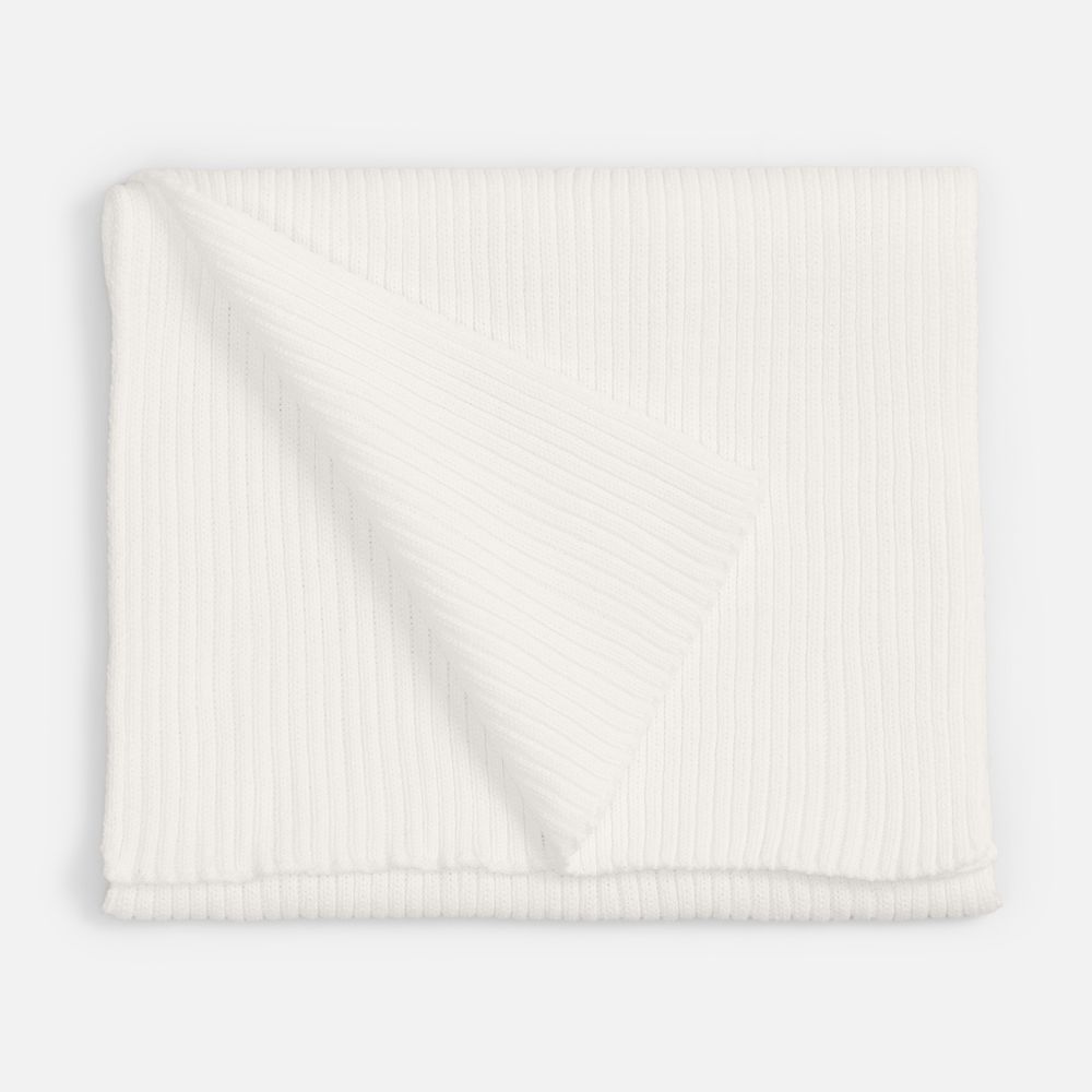 Шарф Yong, белый с логотипом