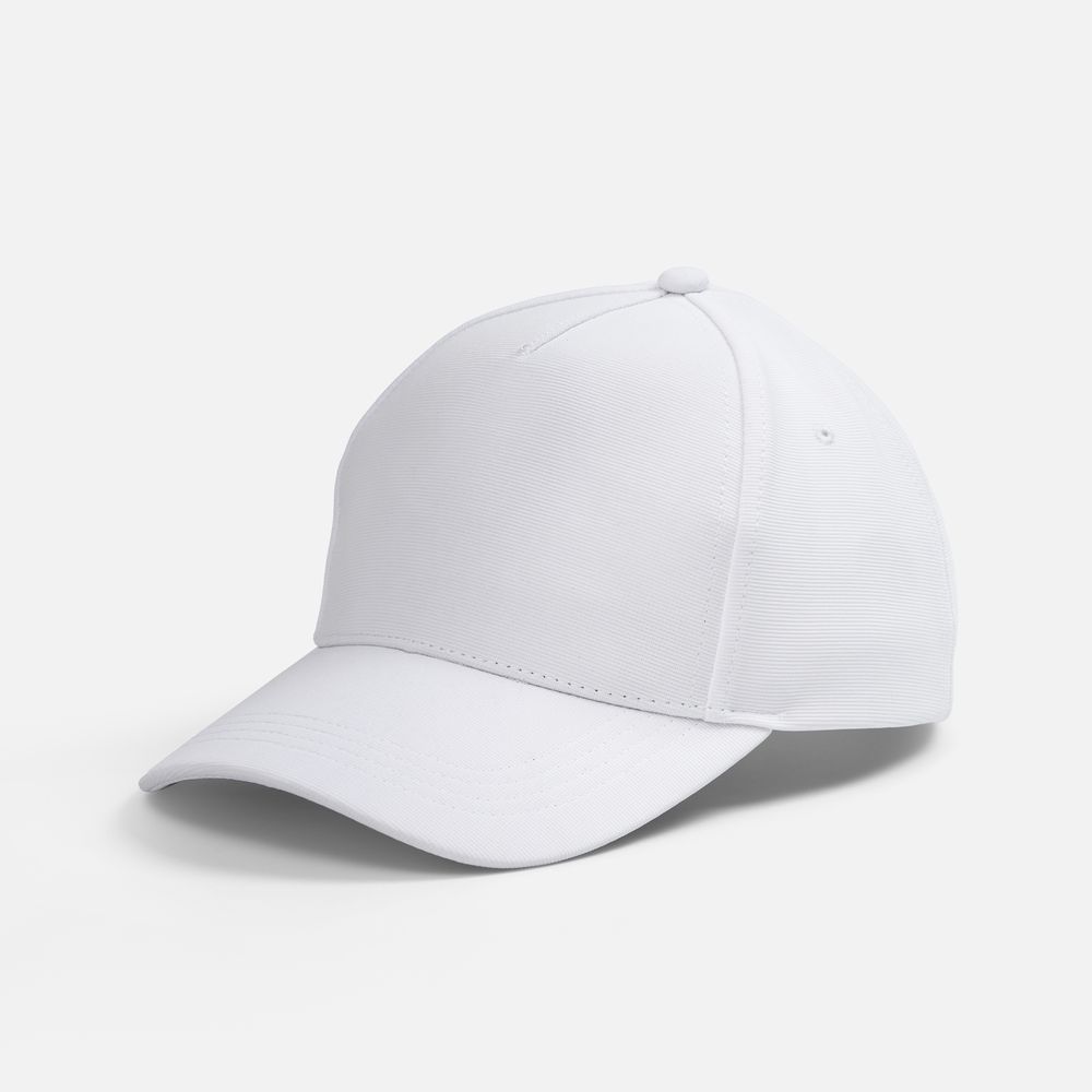 Бейсболка Yonkers, белая с логотипом