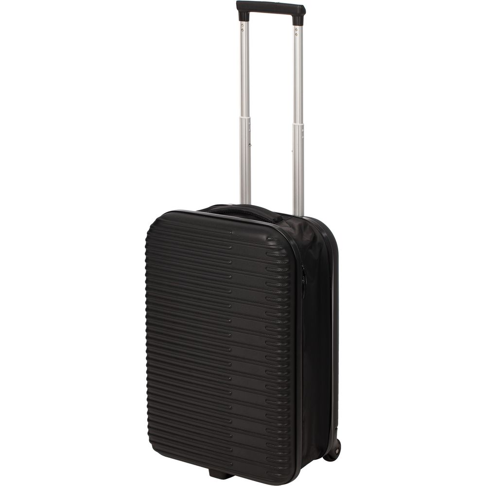 Чемодан Bonfold, черный с логотипом