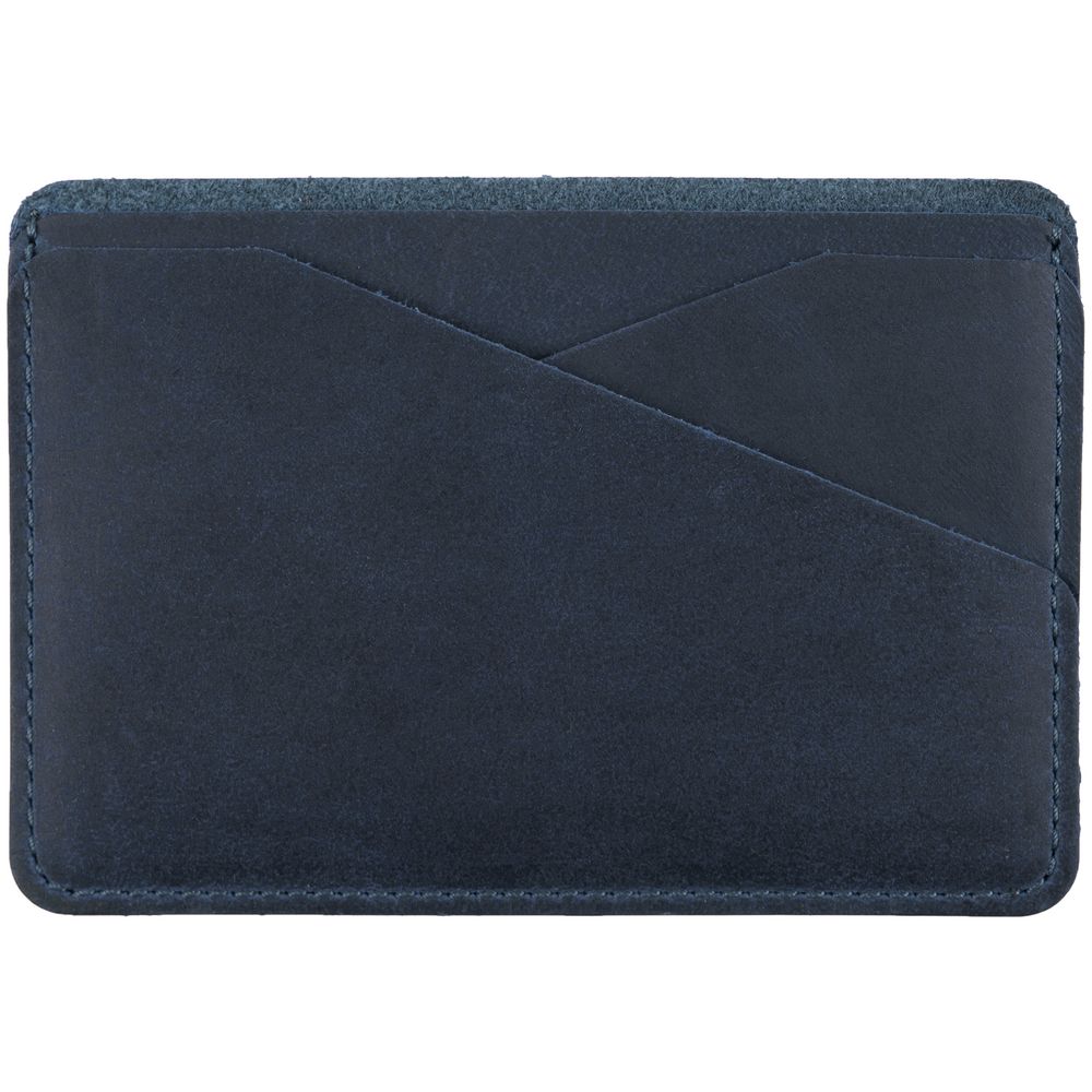 Чехол для карточек inStream, синий с логотипом