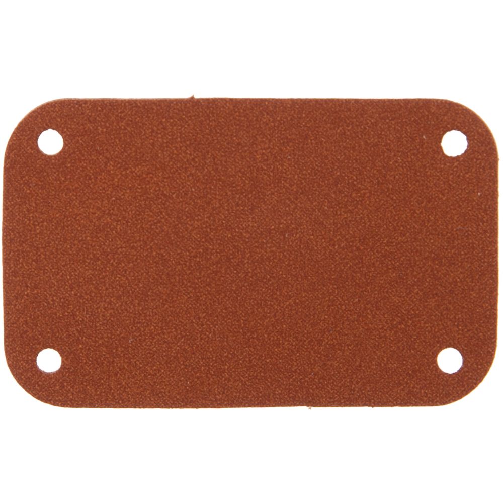 Лейбл Eta Nubuck, S, коричневый с логотипом