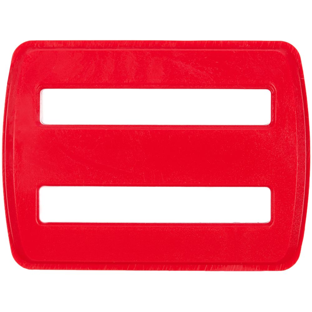 Пряжка — регулятор ремня Fermo, красная с логотипом