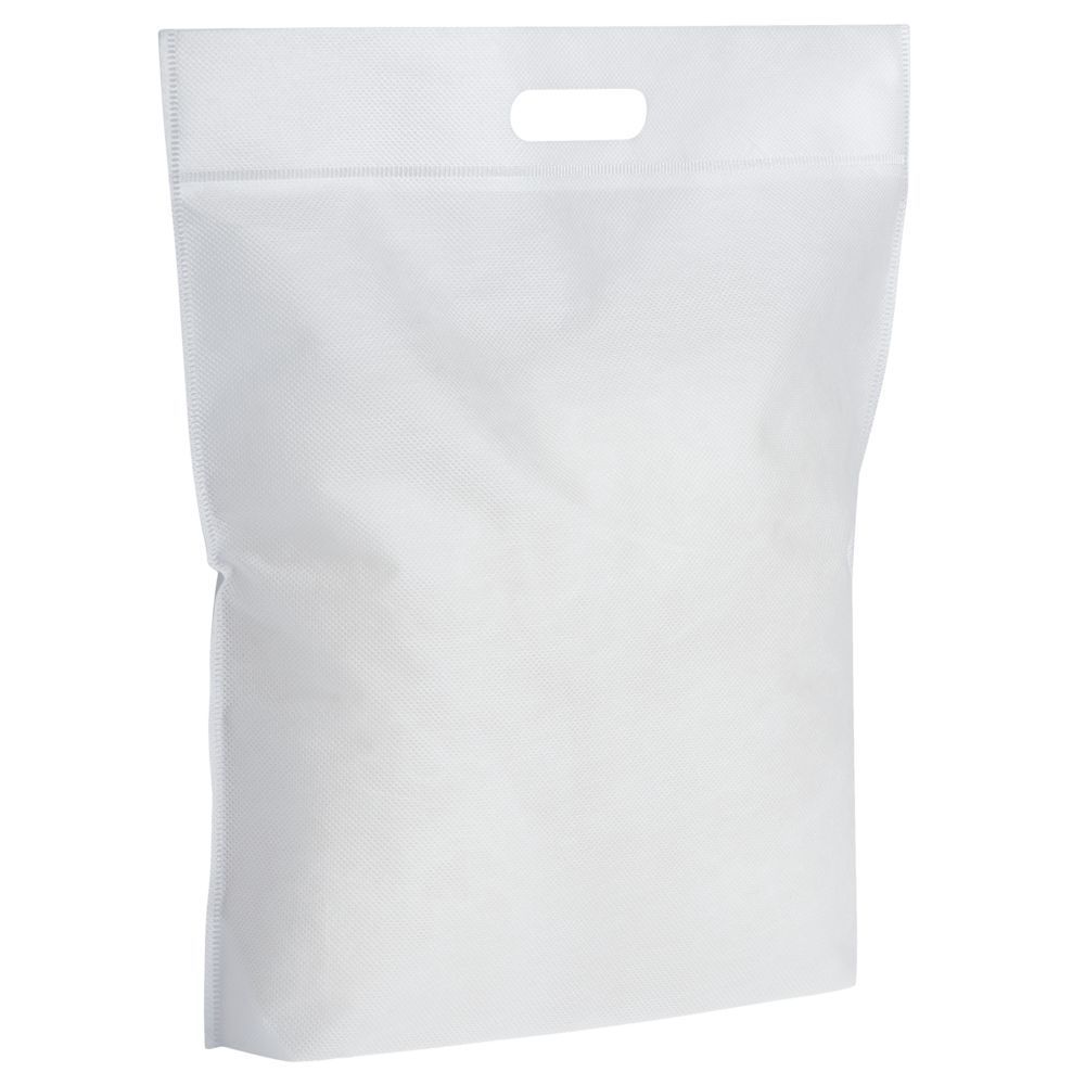 Сумка Carryall, большая, белая с логотипом