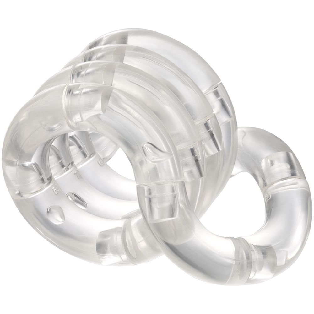 Антистресс Tangle, прозрачный с логотипом