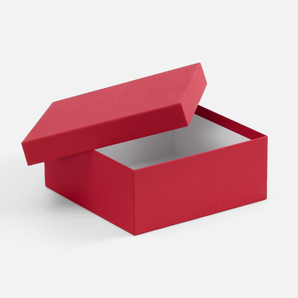 Коробка Capper, красная с логотипом