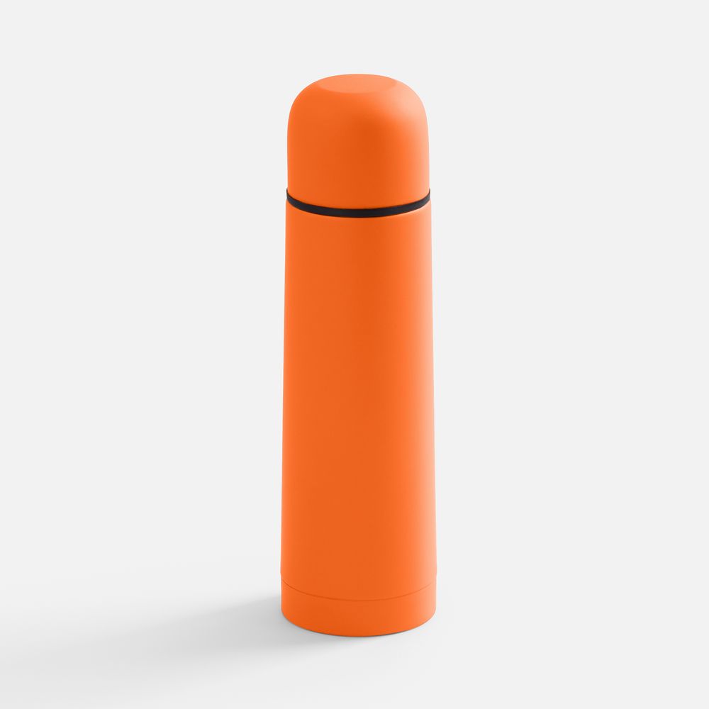 Термос Skydive ver.2, оранжевый с логотипом