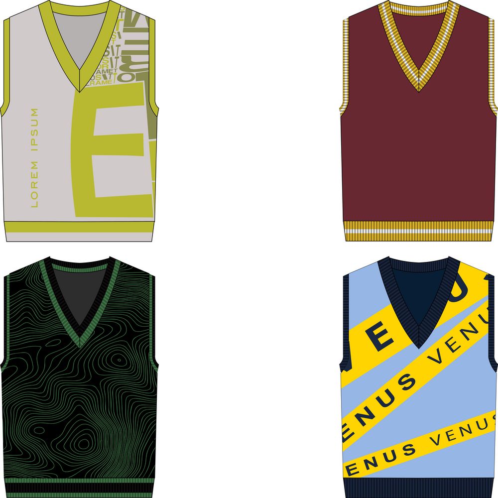 Жилет на заказ Classic Fint, полушерсть с логотипом