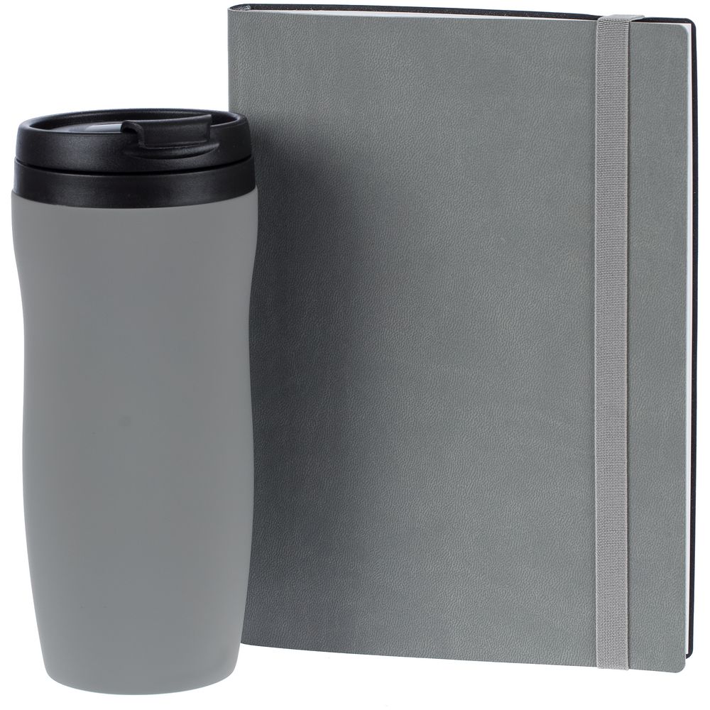 Набор Vivian, серый с логотипом