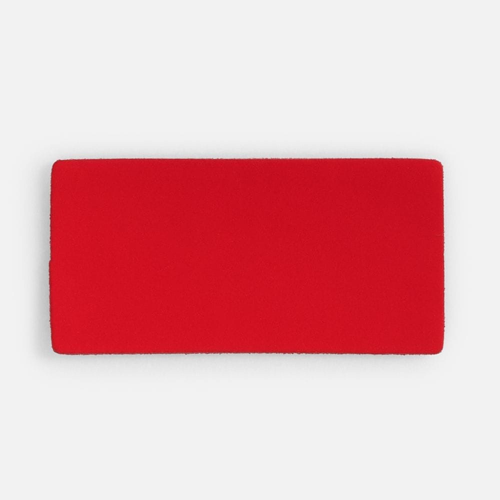 Лейбл Listra Soft Touch, XS, красный с логотипом