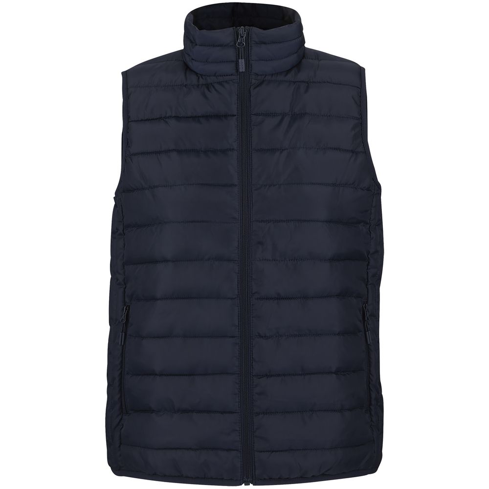 Жилет женский Stream BW Women, темно-синий с логотипом