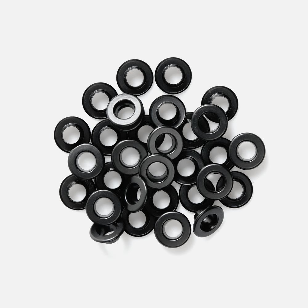 Люверс Ose, S, черный с логотипом