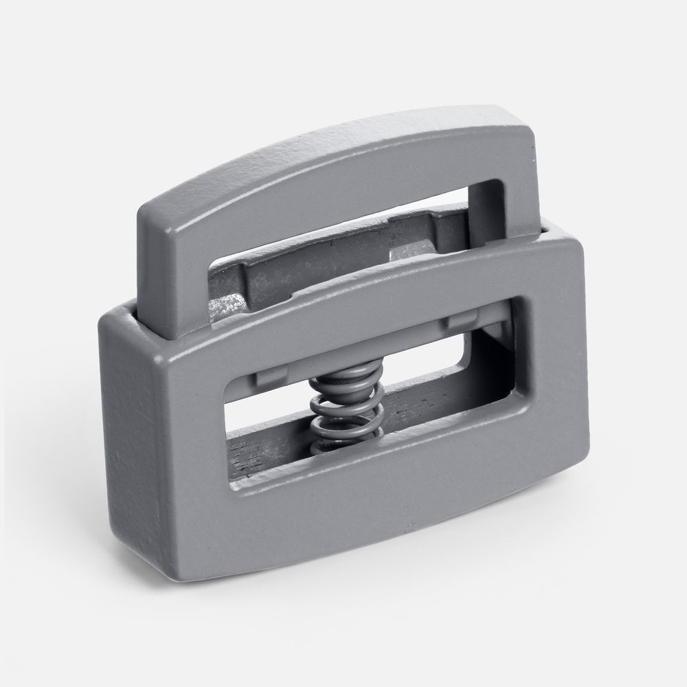 Фиксатор для шнура Latch, серый с логотипом