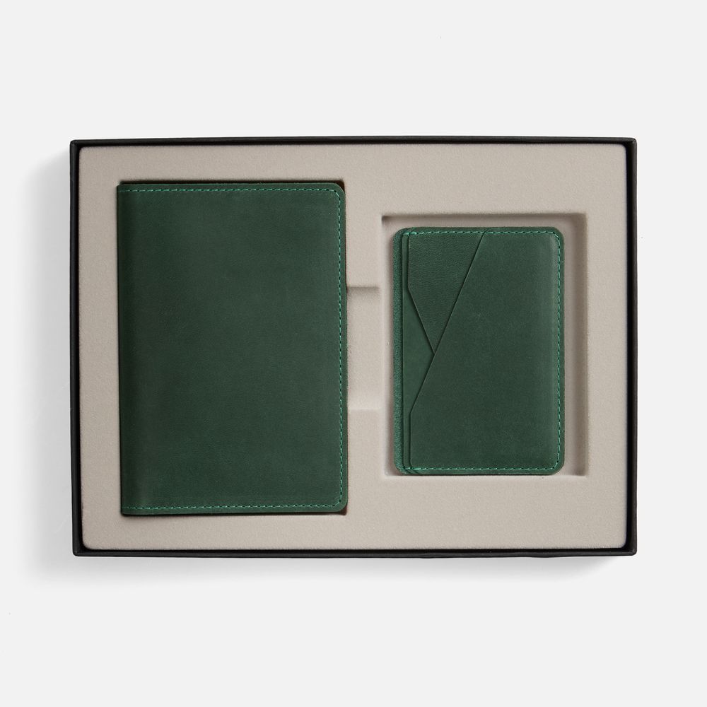 Набор InStream, зеленый с логотипом