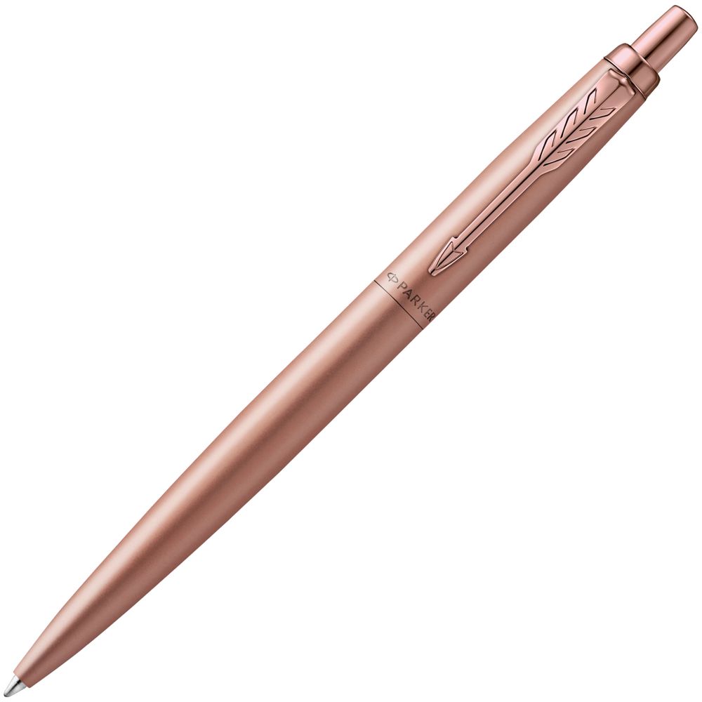 Ручка шариковая Parker Jotter XL Monochrome Pink Gold, розовое золото с логотипом