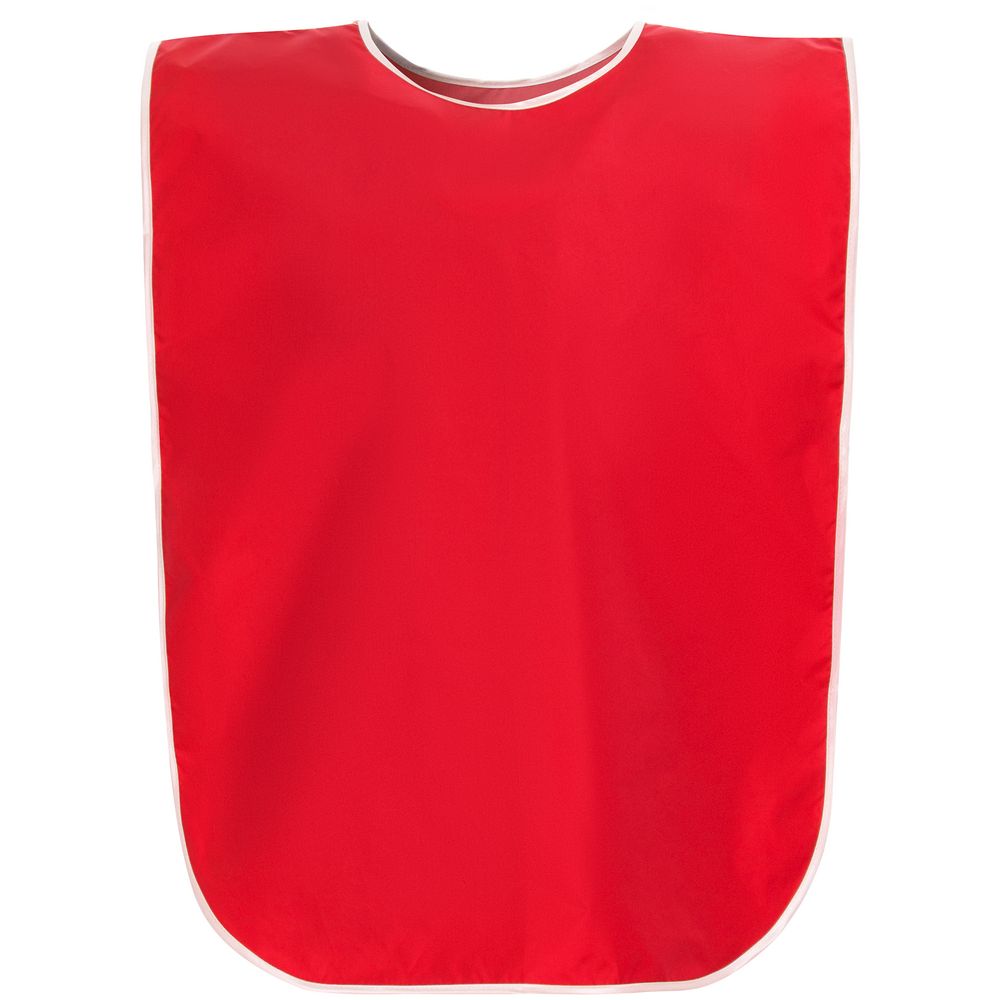 Манишка Member, красная с белым с логотипом