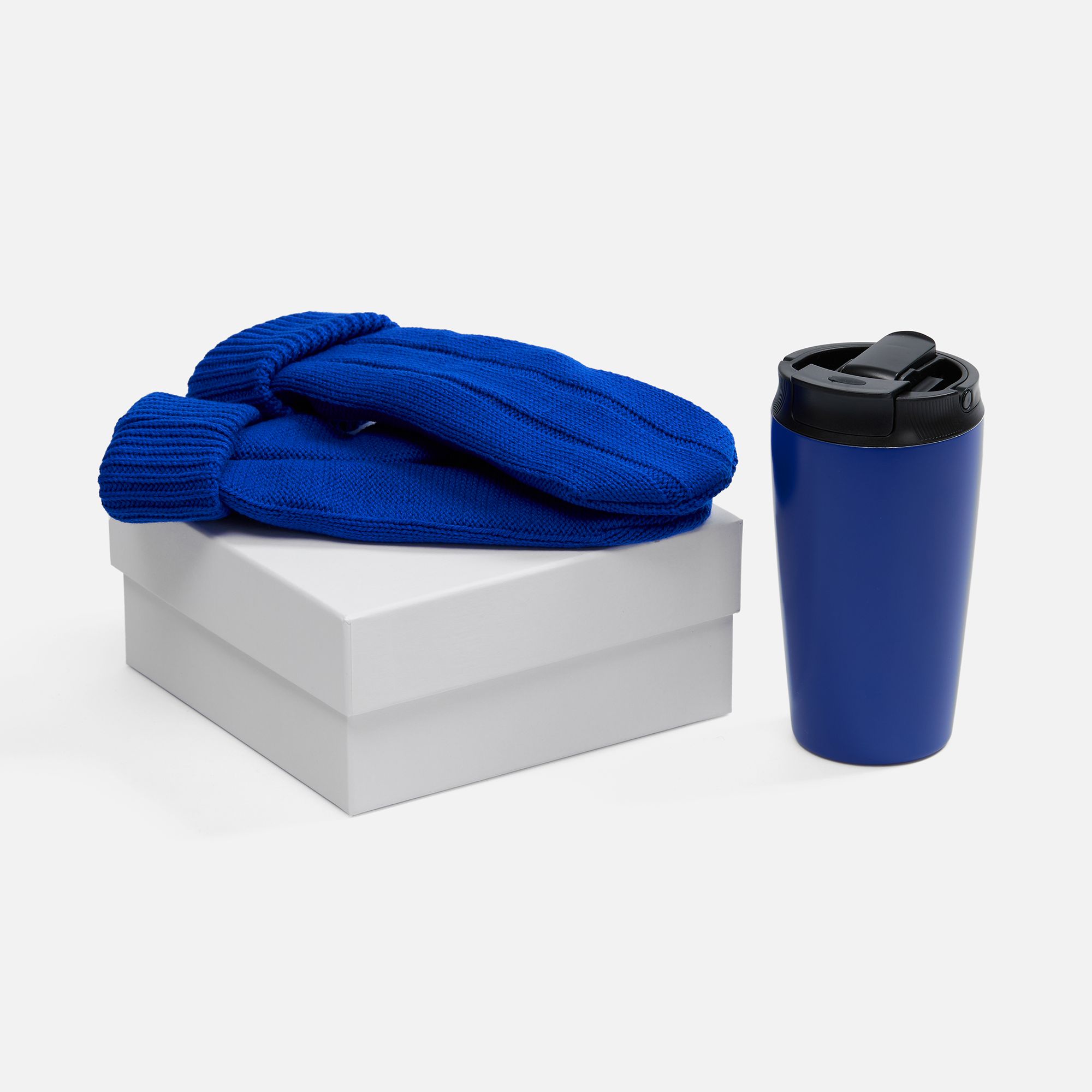 Набор Knitizen, синий с логотипом