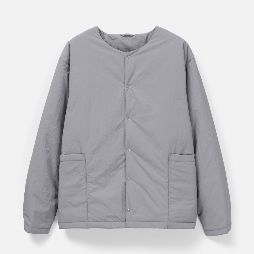 Куртка унисекс Veter, серая с логотипом