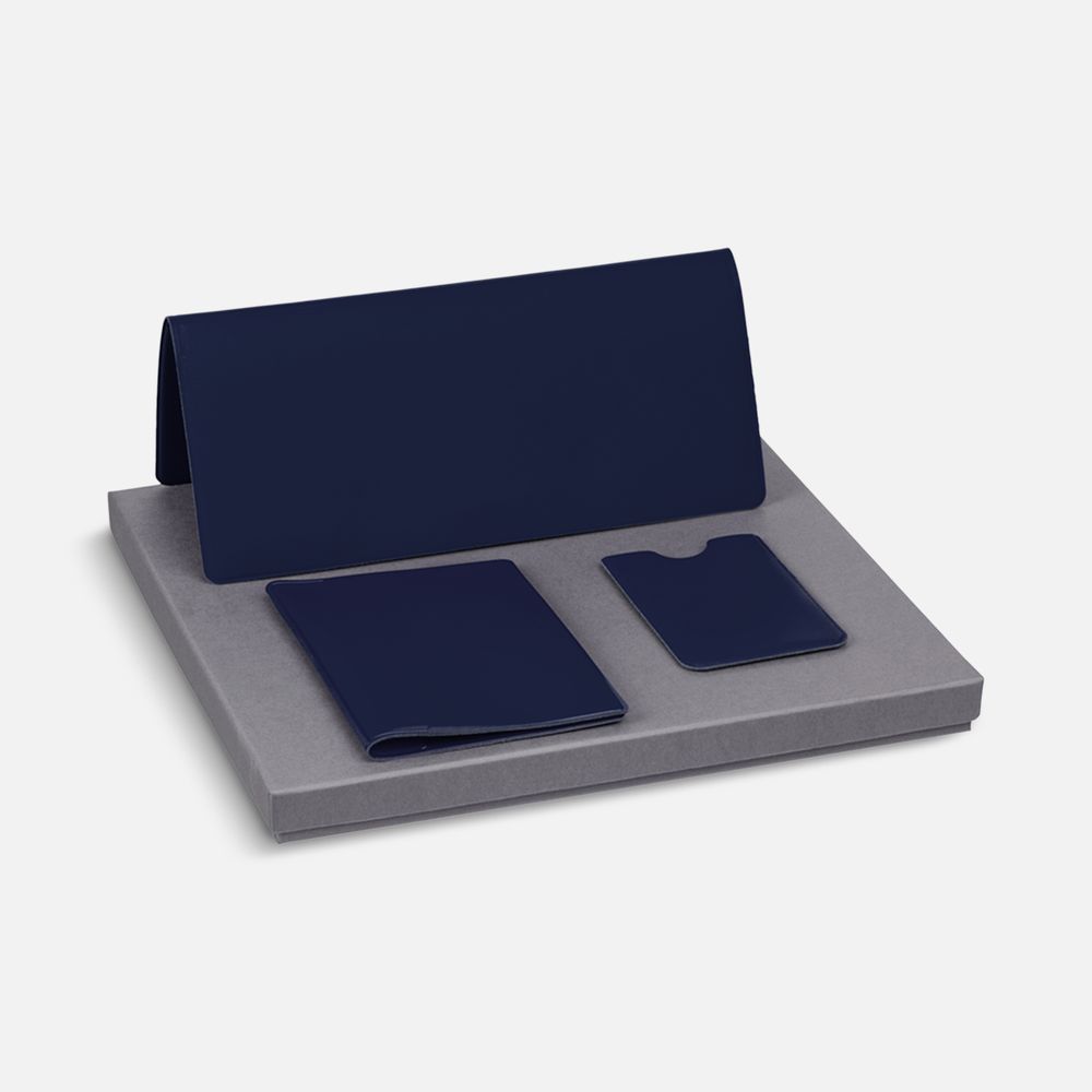 Набор Dorset Simple, синий с логотипом