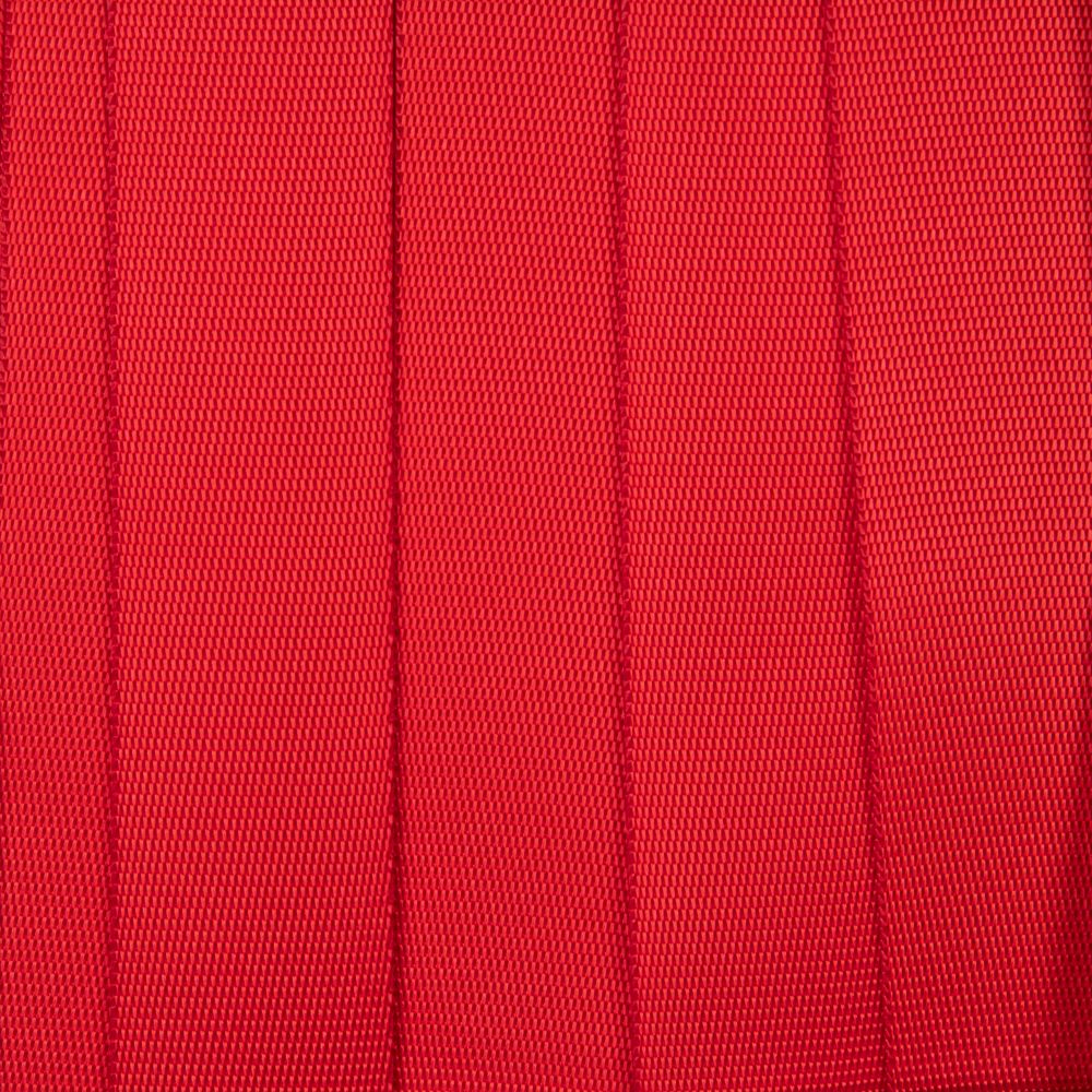 Стропа текстильная Fune 25 S, красная, 30 см с логотипом