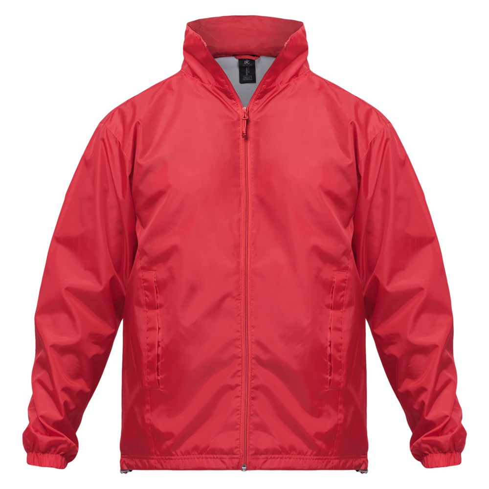 Ветровка ID.601 красная с логотипом