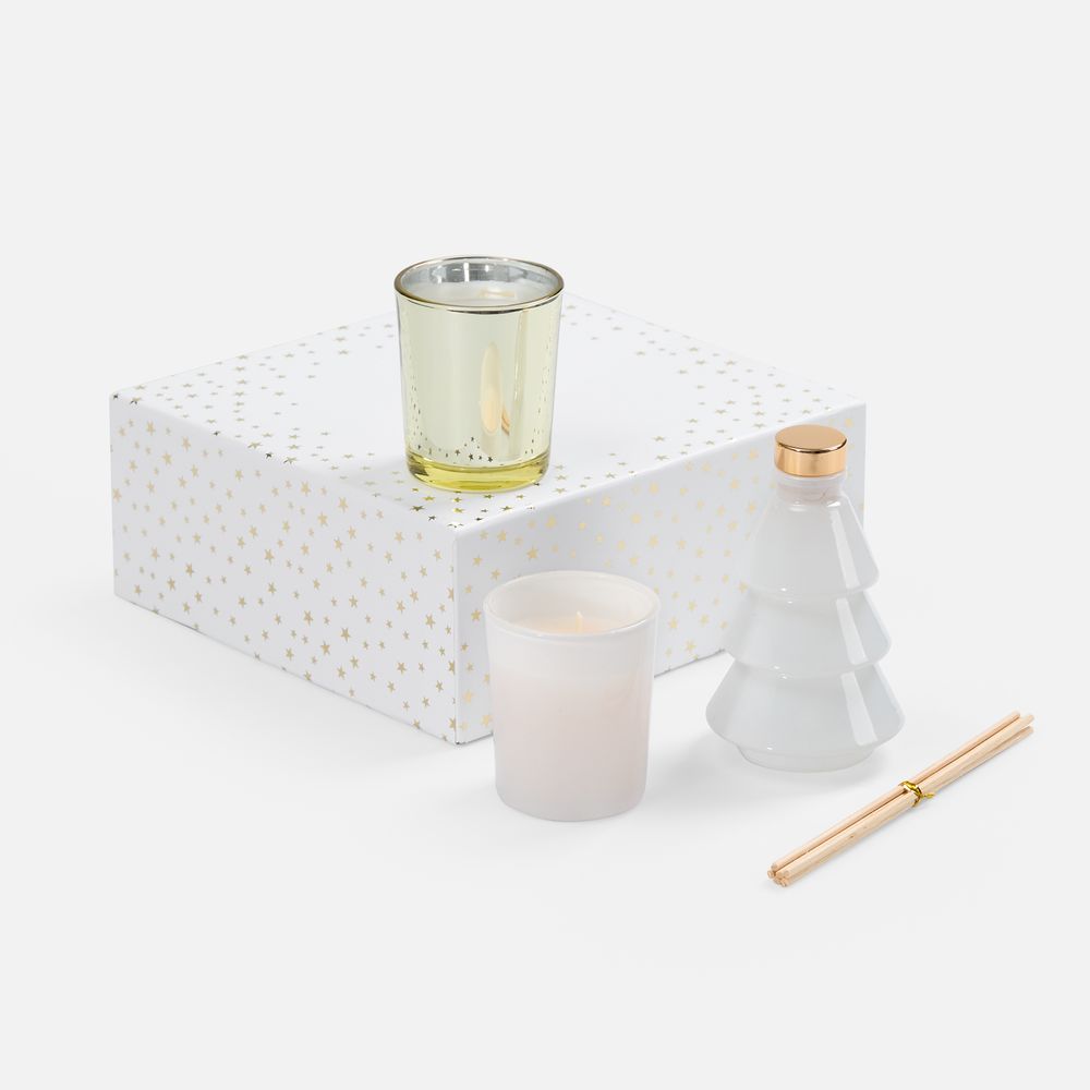 Набор Festive Touch, белый с логотипом