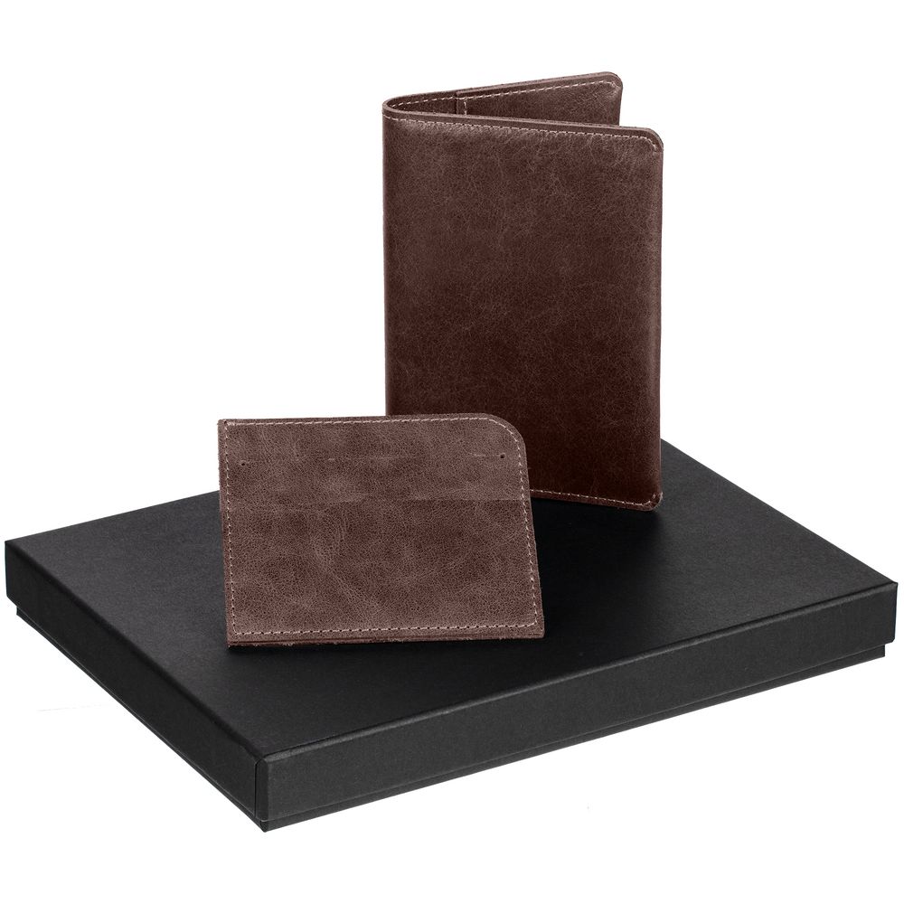 Набор Apache Privy, темно-коричневый с логотипом