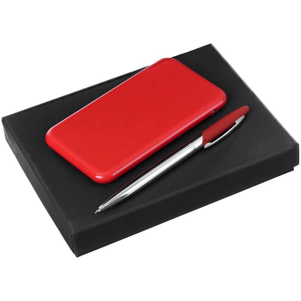 Набор Hand Hunter Catch, красный с логотипом