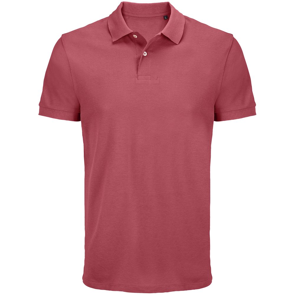 Рубашка поло женская Pacific Women, розовая (лососевая) с логотипом