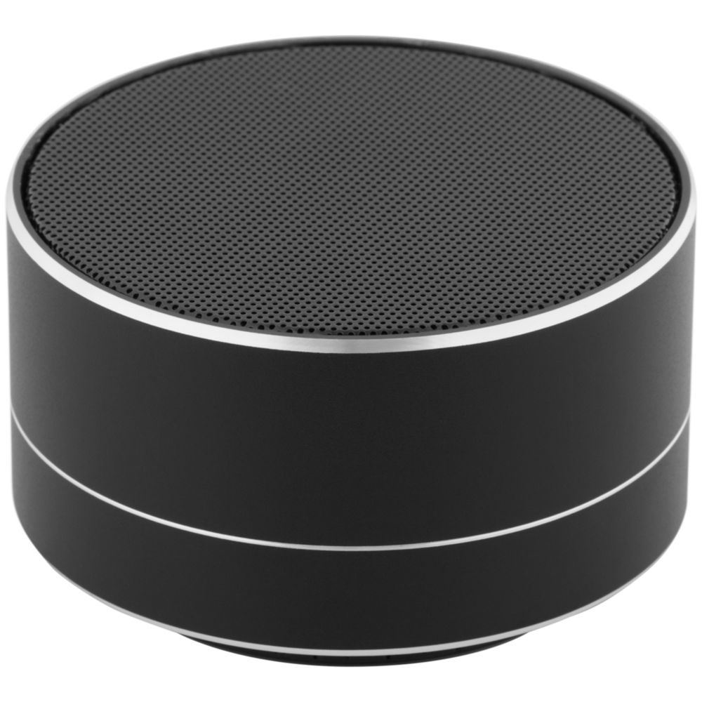 Беспроводная колонка Easy, черная с логотипом