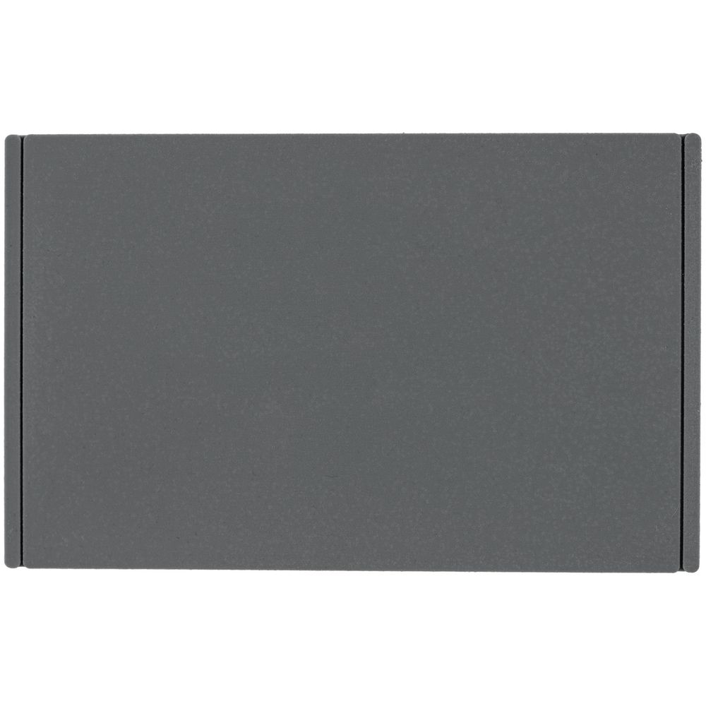 Лейбл из ПВХ Dzeta, ХL, серый с логотипом