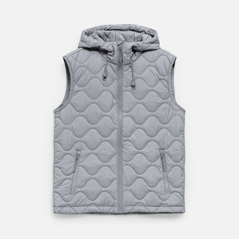 Жилет унисекс Tarnaby, светло-серый с логотипом