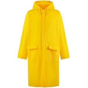 Дождевик RainDrop, желтый с логотипом