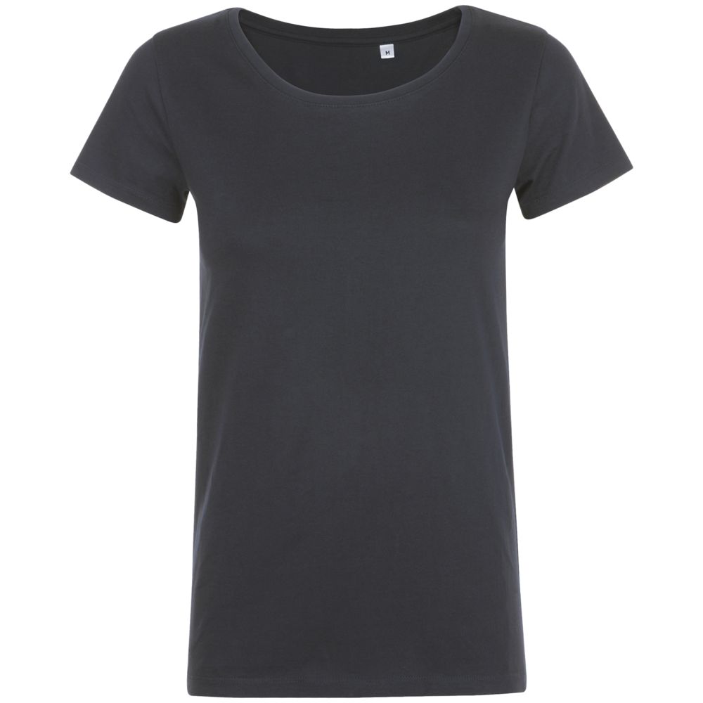 Футболка женская Mia, серая с логотипом