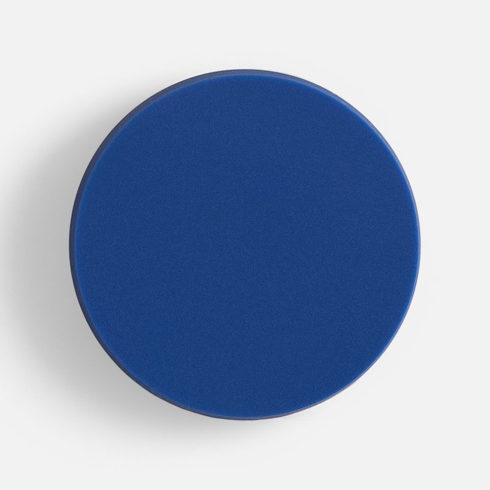 Джибитс из ПВХ «Круг», синий с логотипом