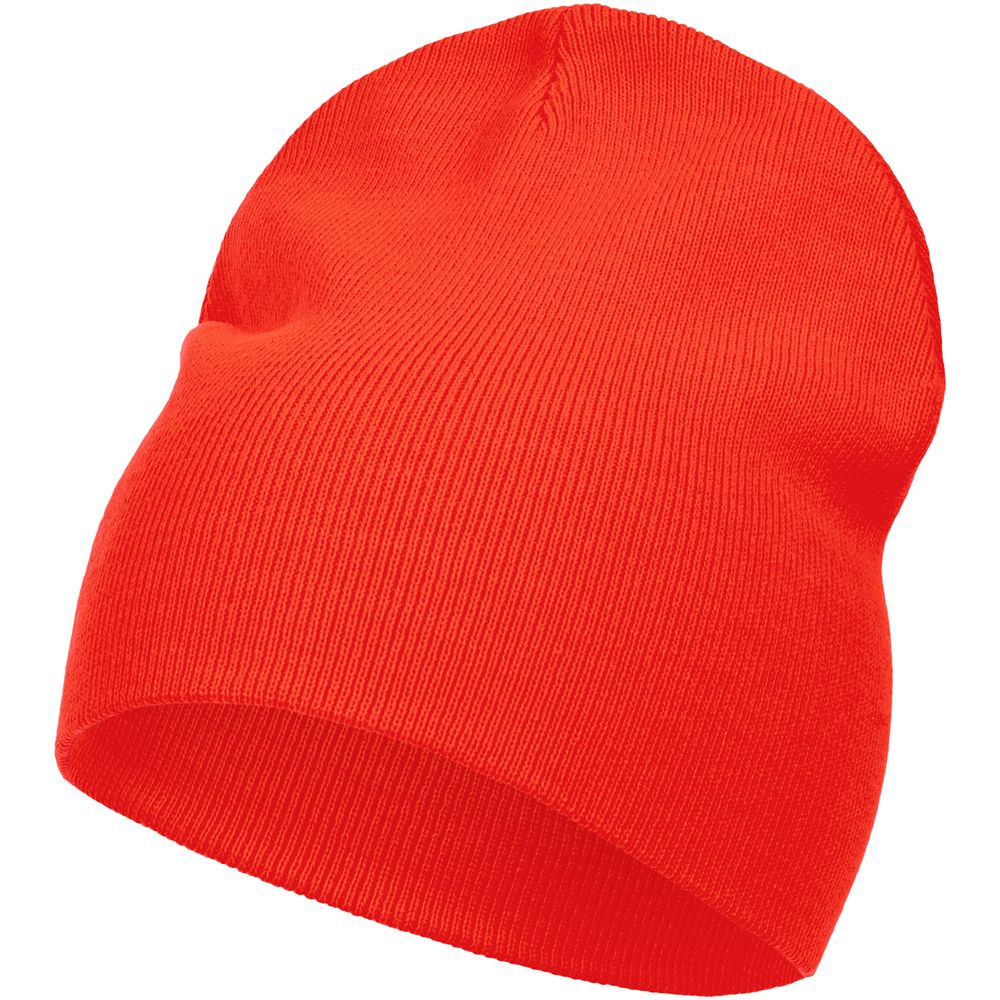 Шапка Tube Top, красная (кармин) с логотипом