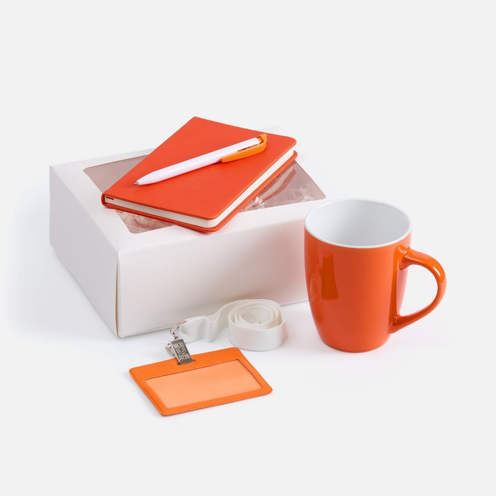 Набор Hop In, оранжевый с логотипом