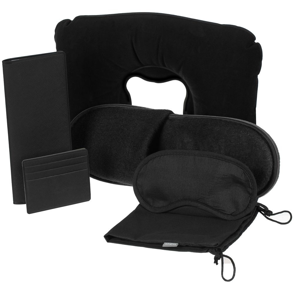 Набор Devon Travel, черный с логотипом