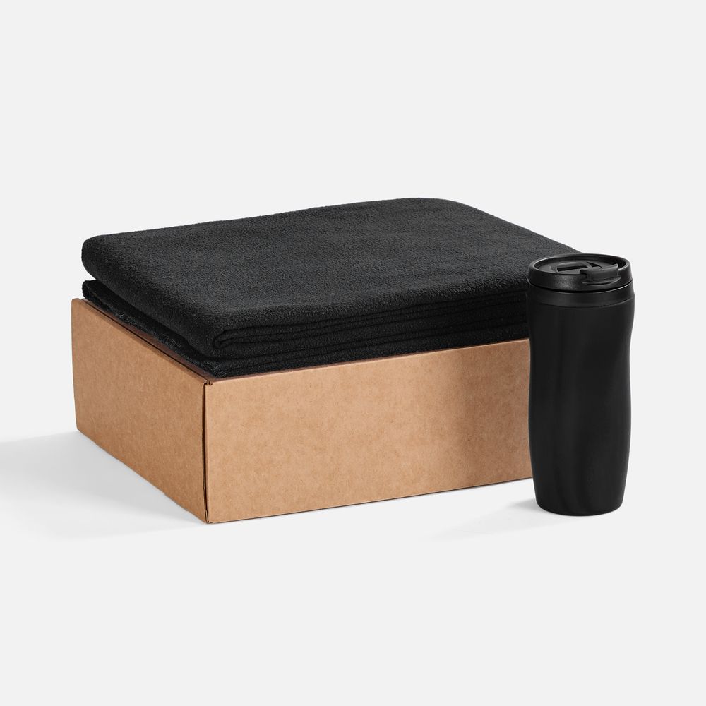 Набор Warm Form, черный с логотипом