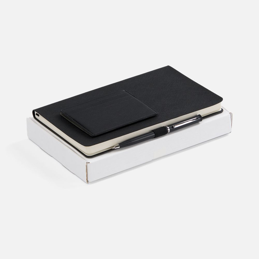 Набор Lungo Trio, черный с логотипом