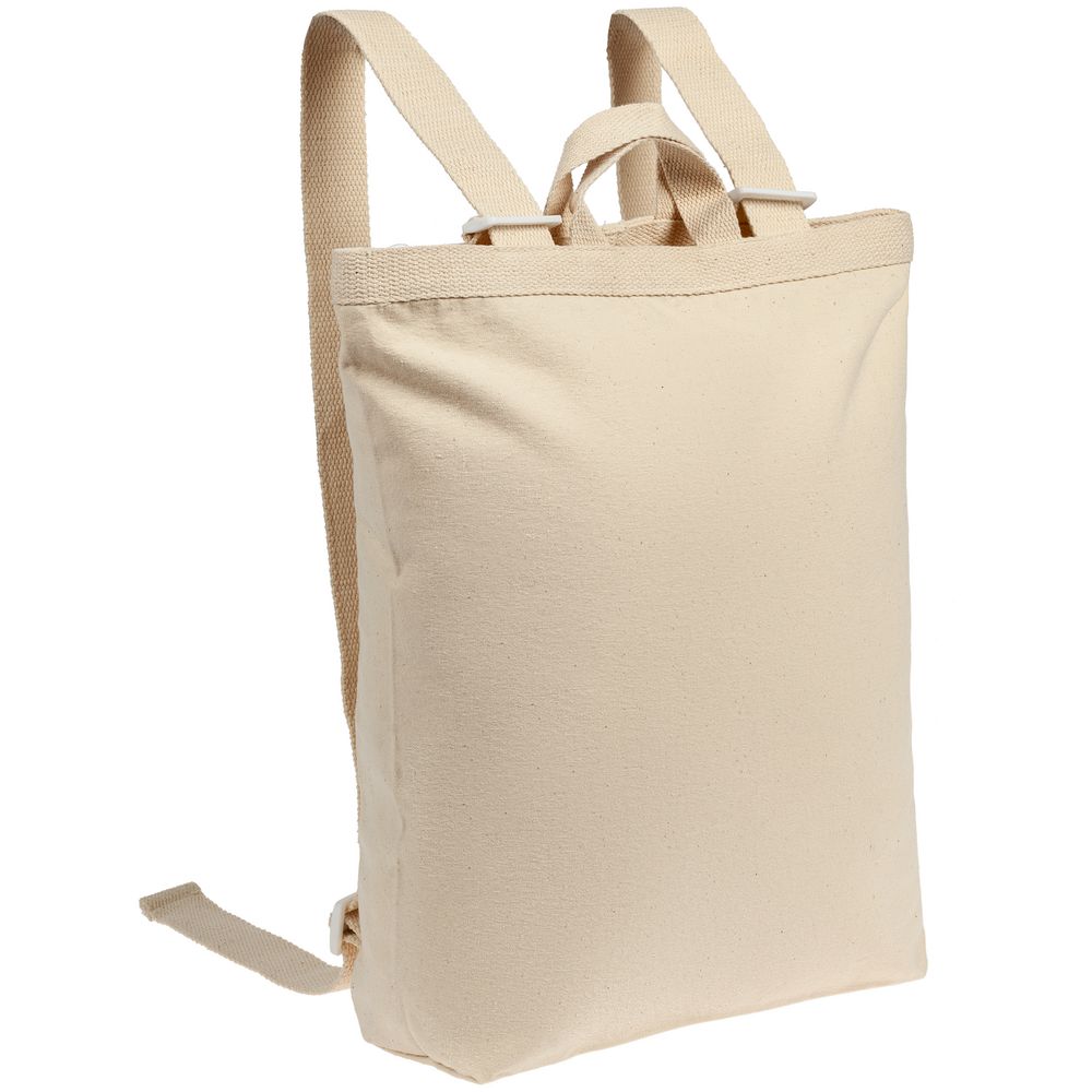 Рюкзак холщовый Discovery Bag, неокрашенный с логотипом