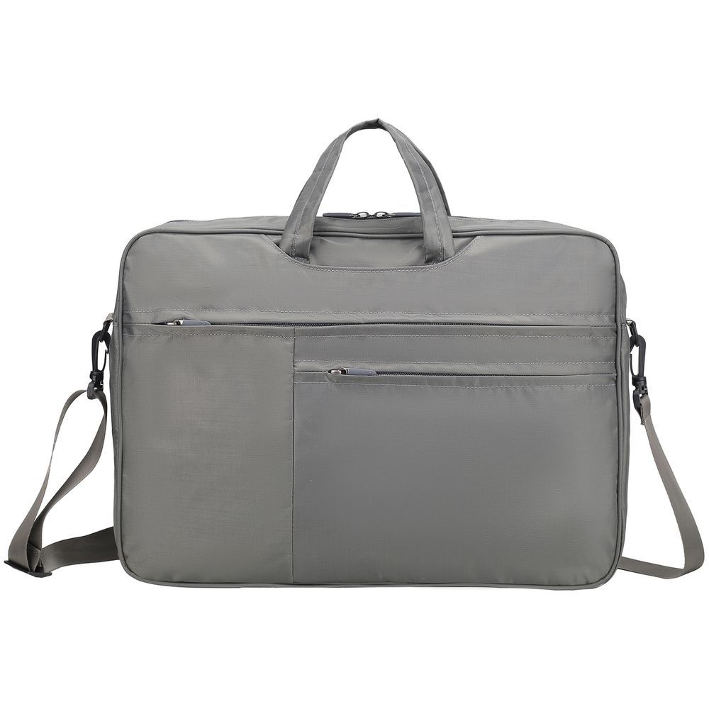 Cумка для ноутбука L237, темно-серая с логотипом