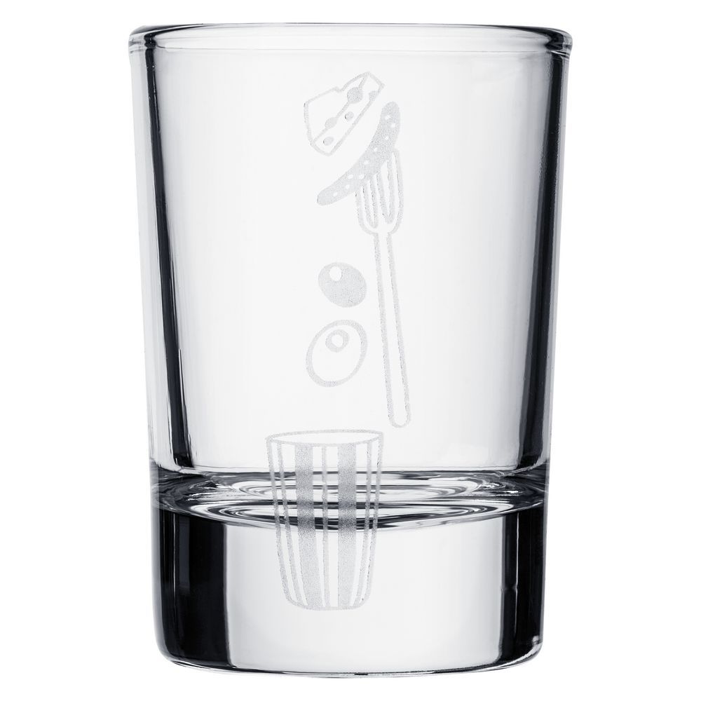 Стопка «Шесть соток» с логотипом