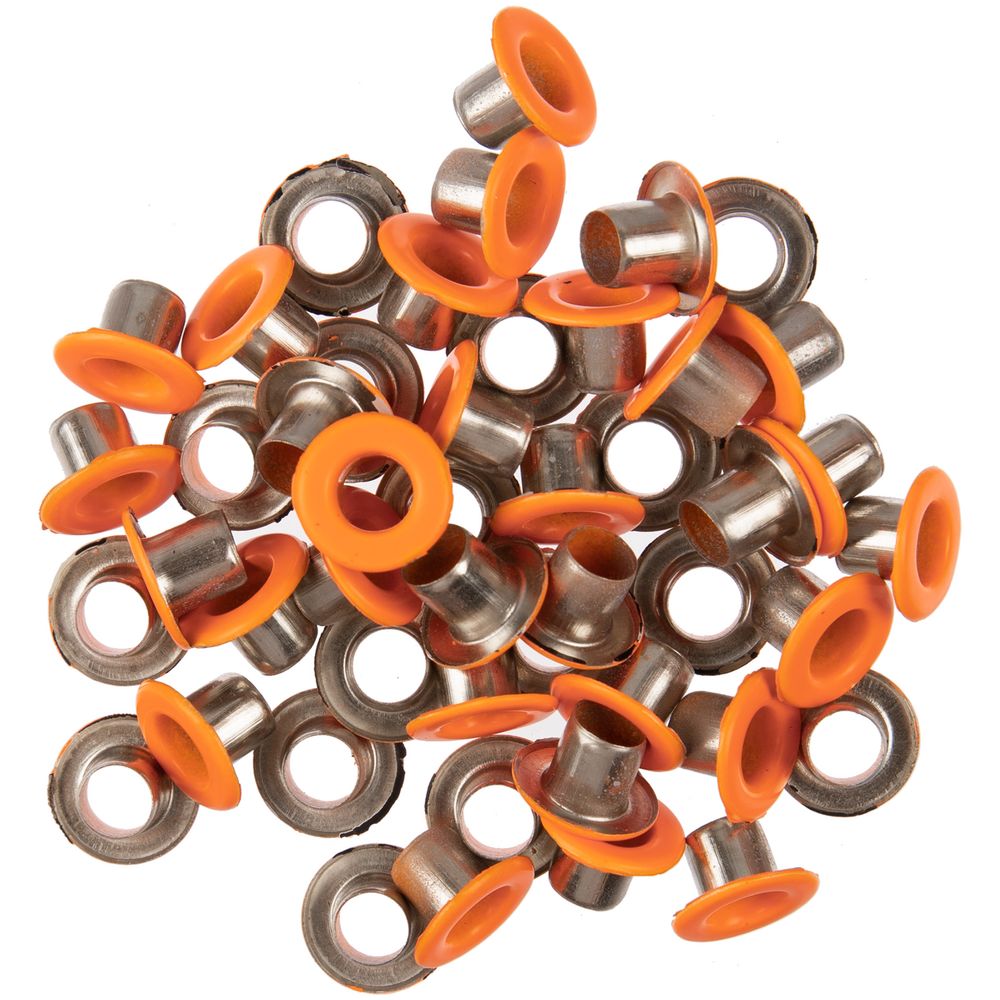 Люверс Ose, M, оранжевый неон с логотипом