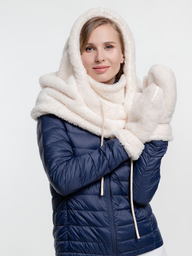 Набор Flocky, молочно-белый с логотипом