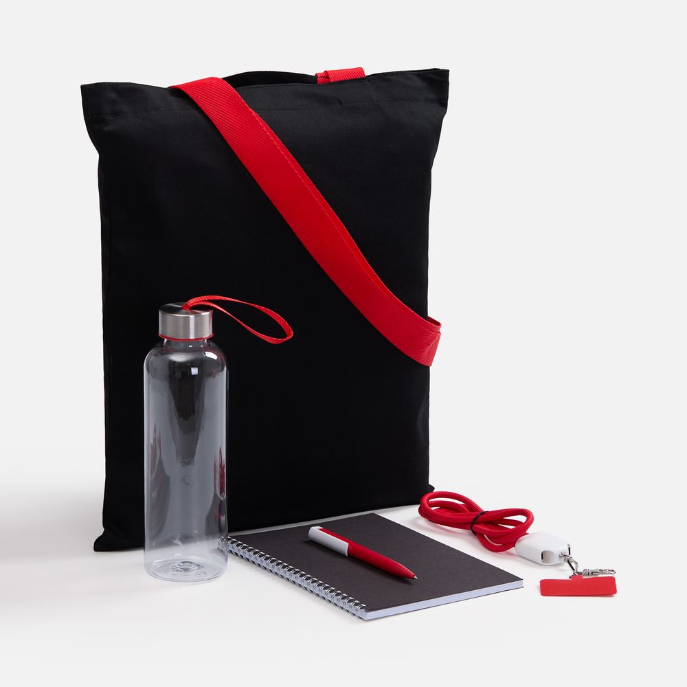 Набор Flowork, красный с логотипом