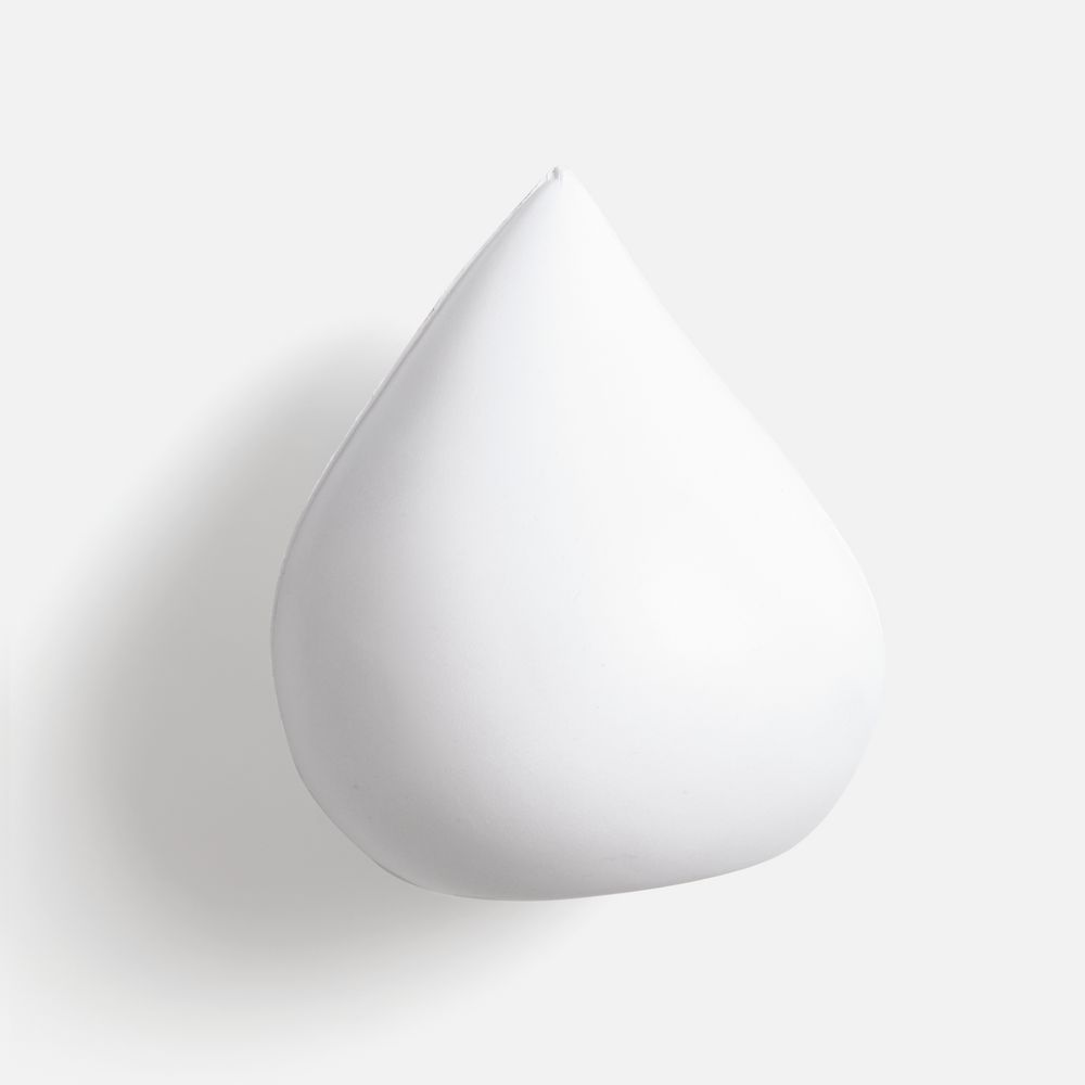 Антистресс «Капля», белый с логотипом